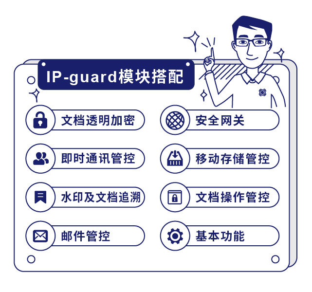 IP-guard模块搭配